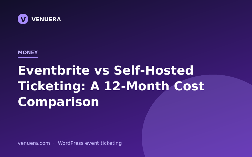 Eventbrite vs Self-Hosted Ticketing: A 12-Month Cost Comparison